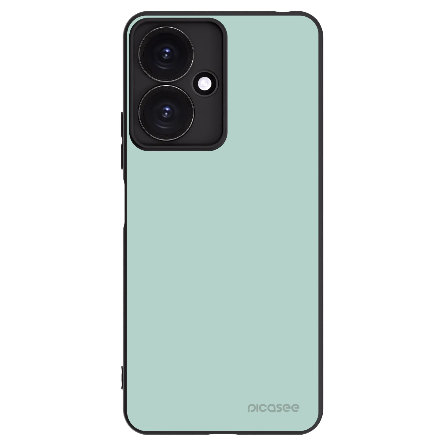 Picasee Xiaomi Redmi 13C 5G Hülle - Schwarzes Silikon - Pastel Charm