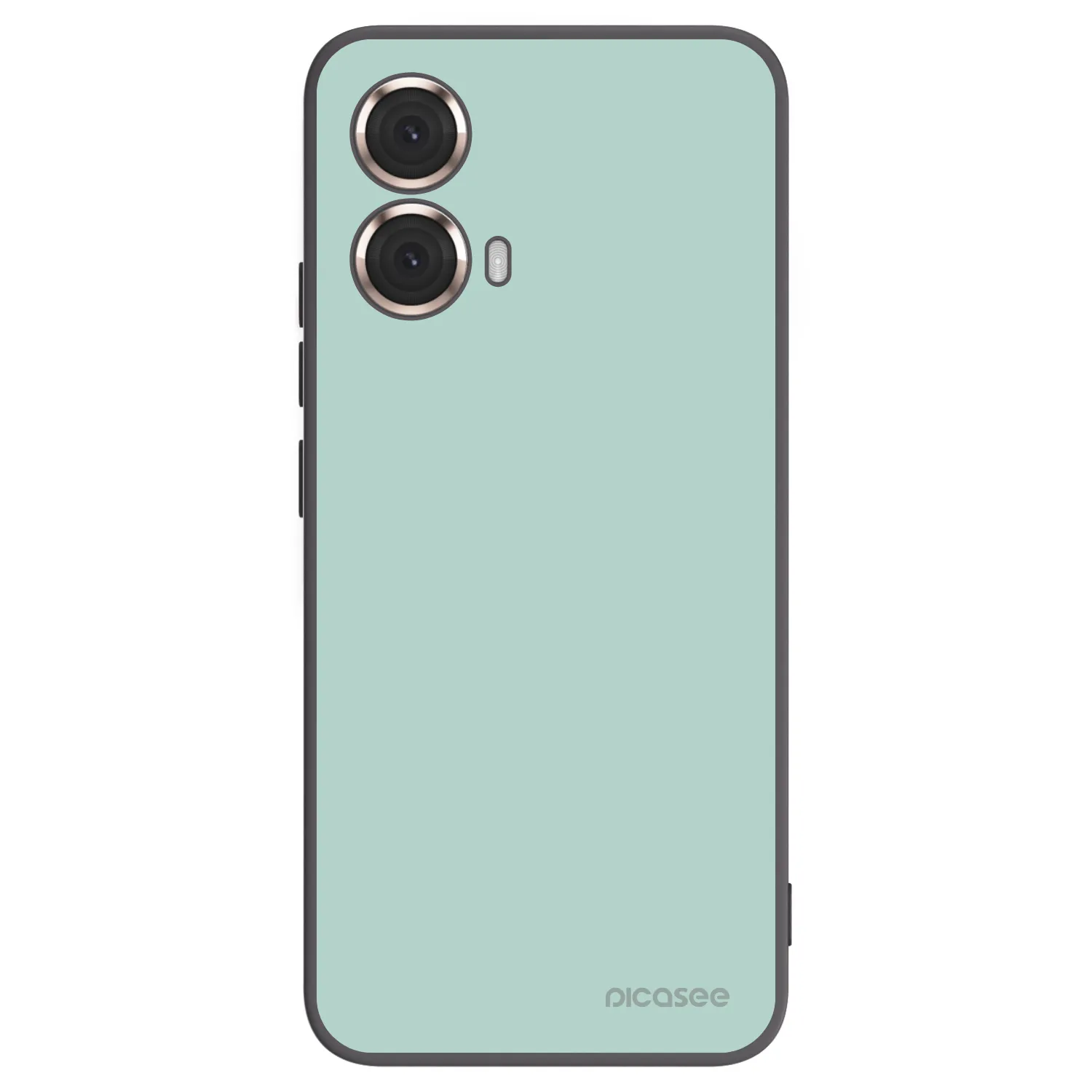 Picasee Motorola Moto G85 Hülle - Schwarzes Silikon - Pastel Charm