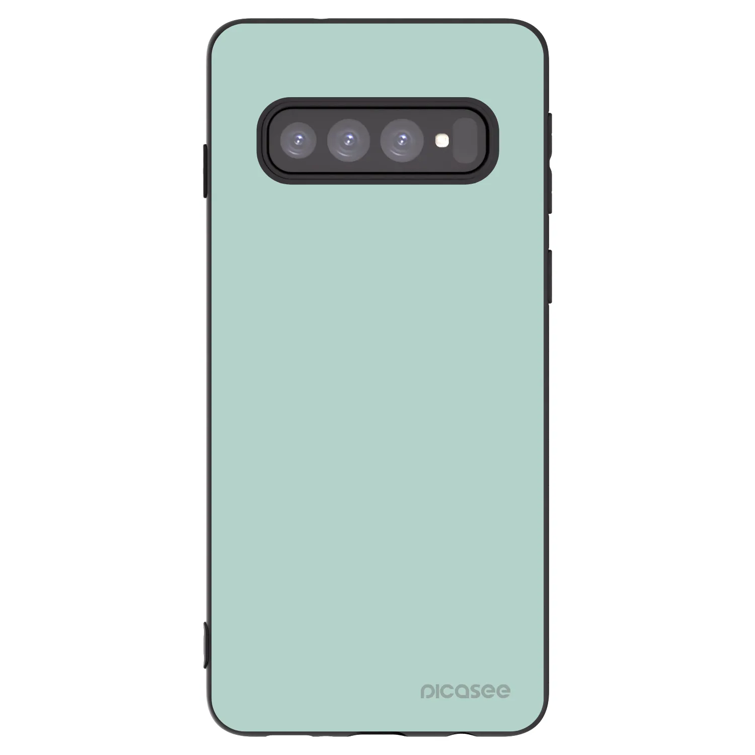 Picasee Samsung Galaxy S10 G973 Hülle - Schwarzes Silikon - Pastel Charm