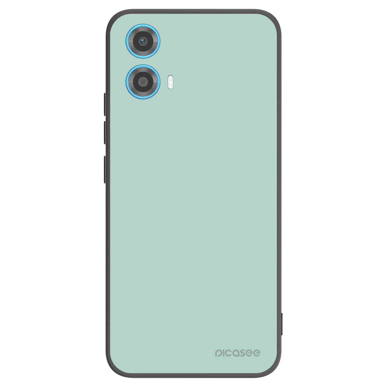 Picasee Motorola Moto G34 5G Hülle - Schwarzes Silikon - Pastel Charm