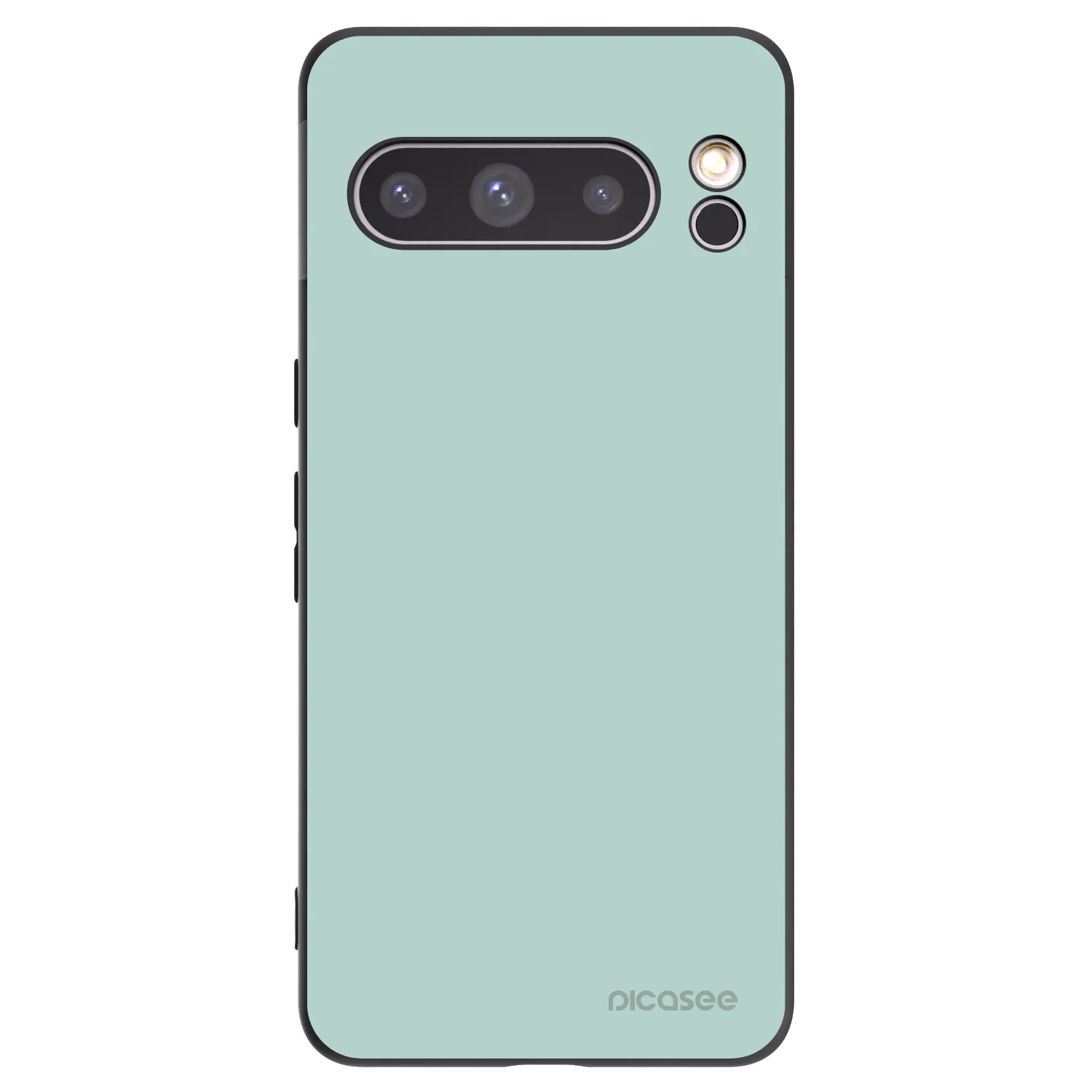 Picasee Google Pixel 8 Pro Hülle - Schwarzes Silikon - Pastel Charm