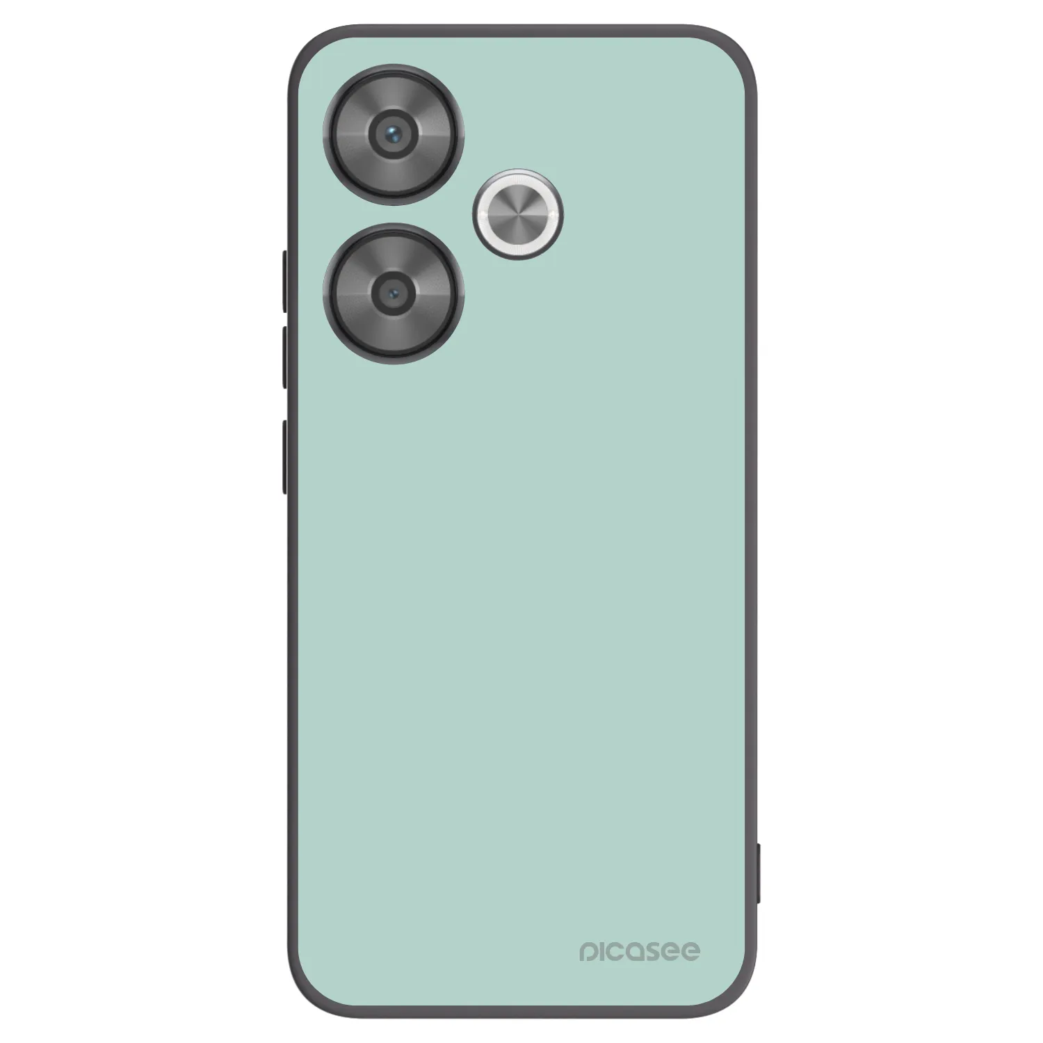Picasee Xiaomi Poco F6 Hülle - Schwarzes Silikon - Pastel Charm