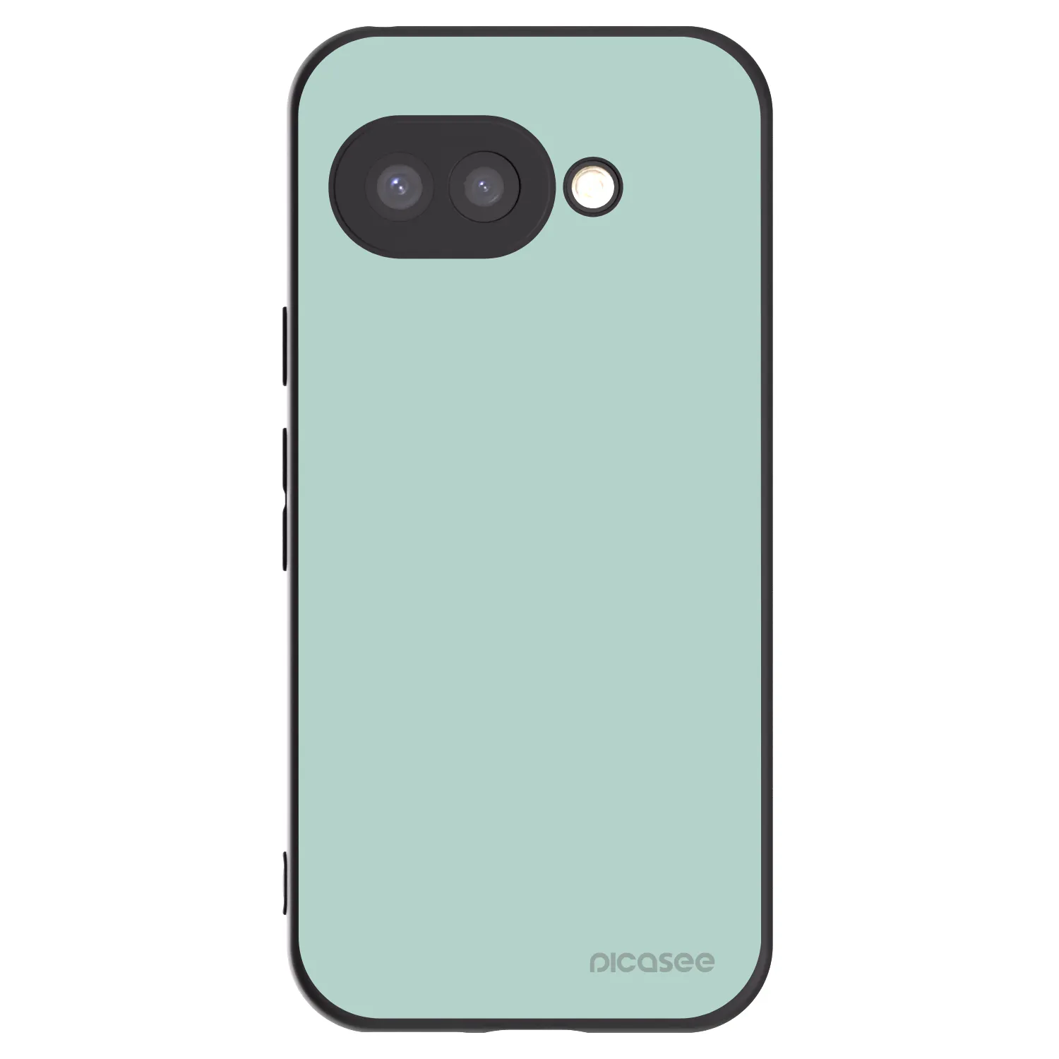 Picasee Google Pixel 9a Hülle - Schwarzes Silikon - Pastel Charm