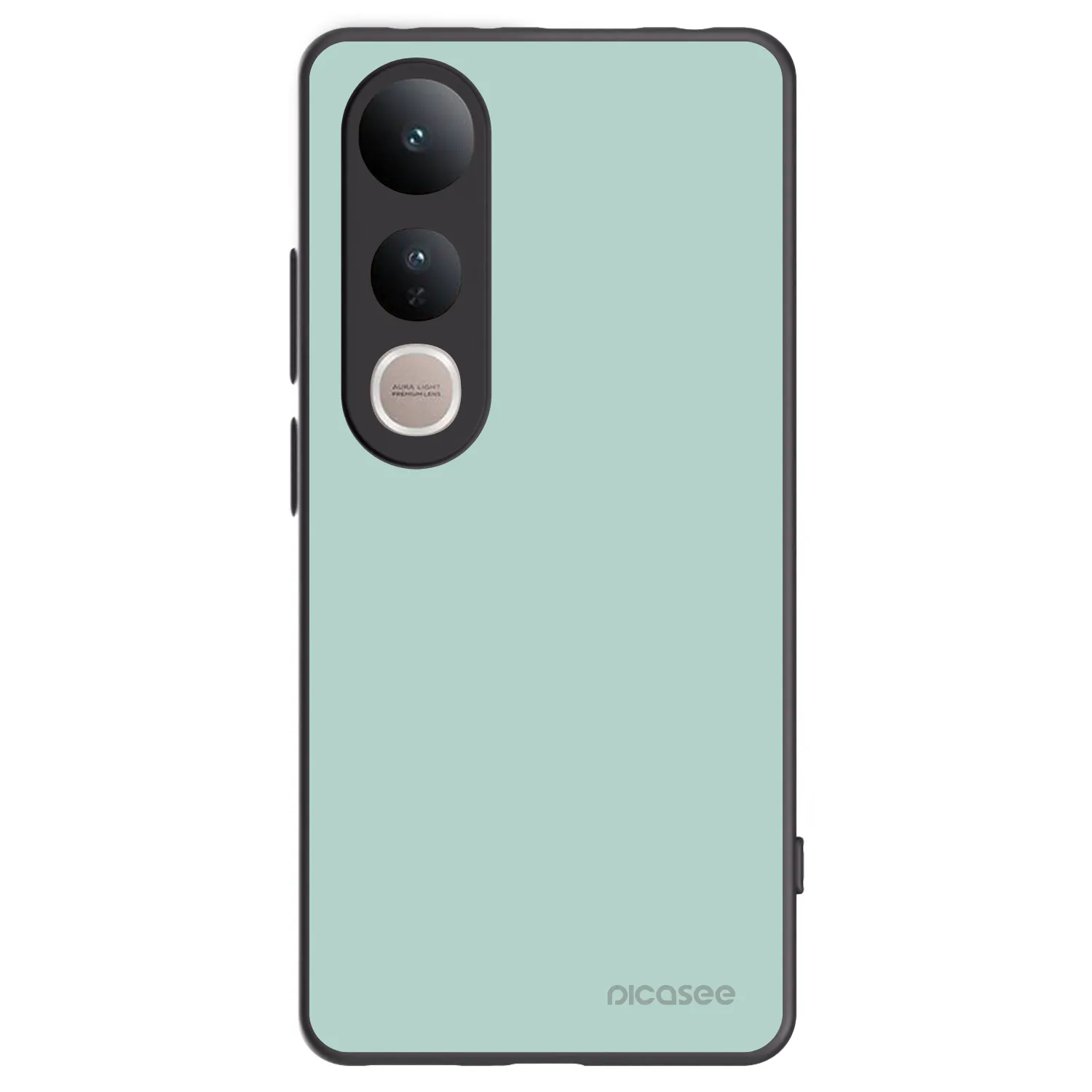 Picasee Vivo V50 Lite 5G Hülle - Schwarzes Silikon - Pastel Charm