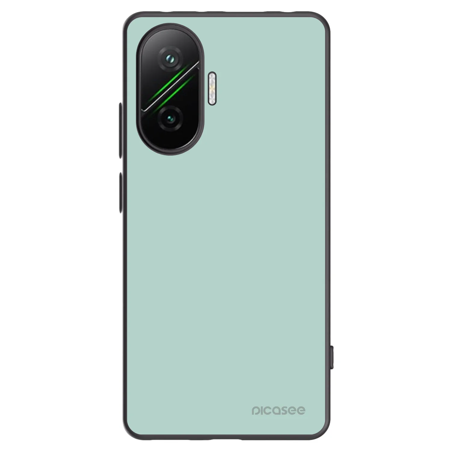 Picasee Xiaomi Poco F7 5G Hülle - Schwarzes Silikon - Pastel Charm