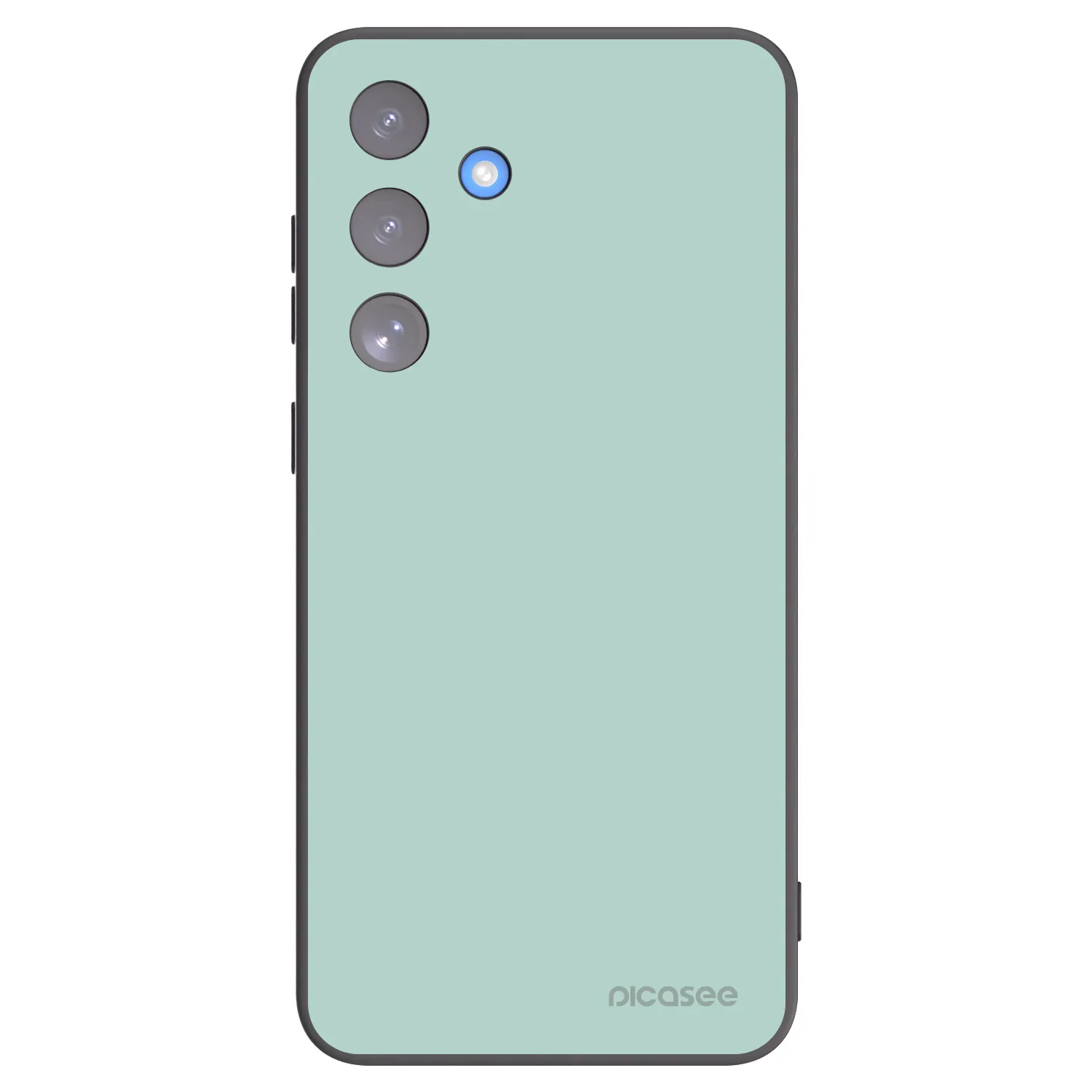 Picasee Samsung Galaxy S25 FE 5G Hülle - Schwarzes Silikon - Pastel Charm