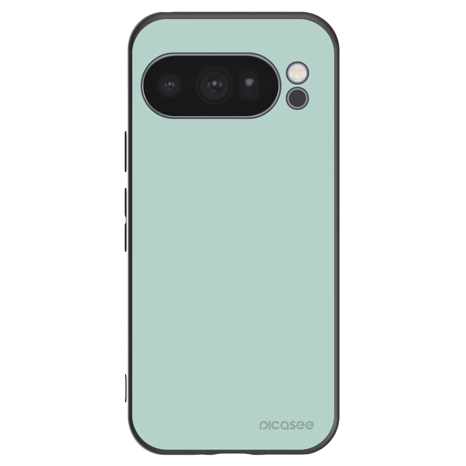 Picasee Google Pixel 10 Pro Hülle - Schwarzes Silikon - Pastel Charm