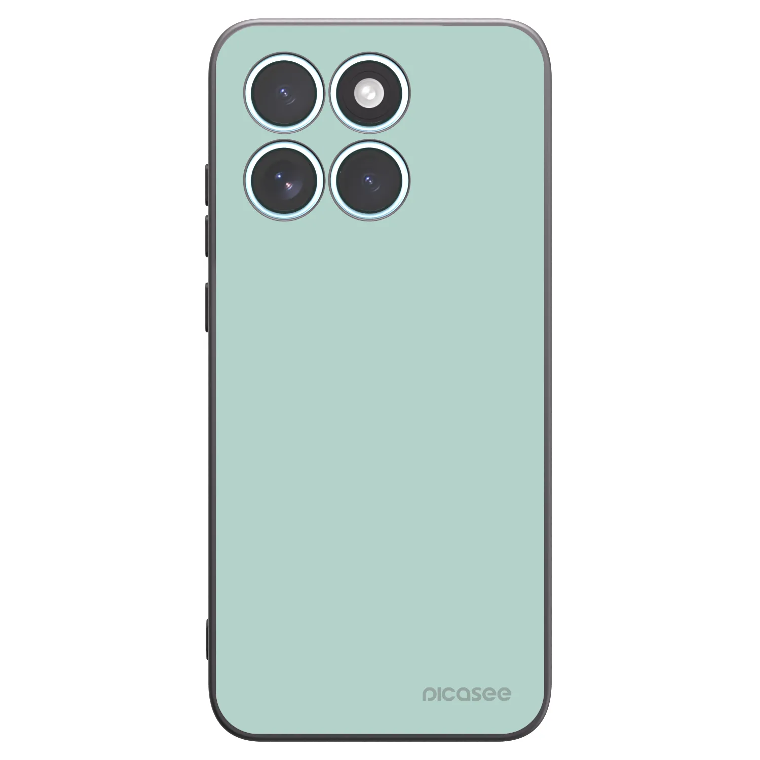 Picasee Motorola Edge 70 Fusion Hülle - Schwarzes Silikon - Pastel Charm