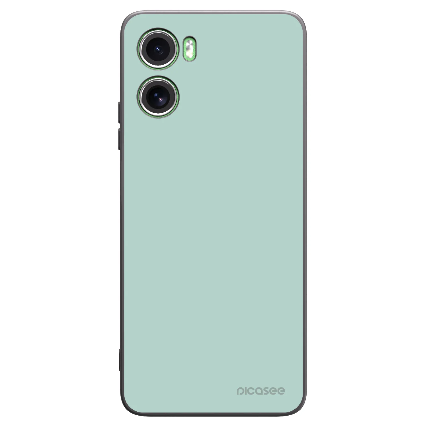 Picasee Motorola Moto G06 Hülle - Schwarzes Silikon - Pastel Charm