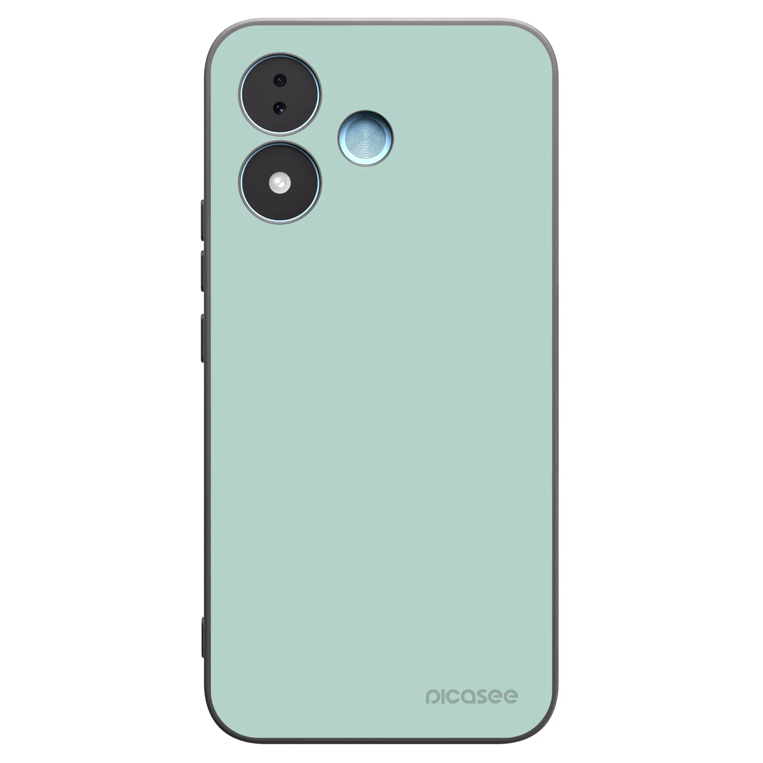 Picasee Xiaomi Redmi Note 17 5G Hülle - Schwarzes Silikon - Pastel Charm