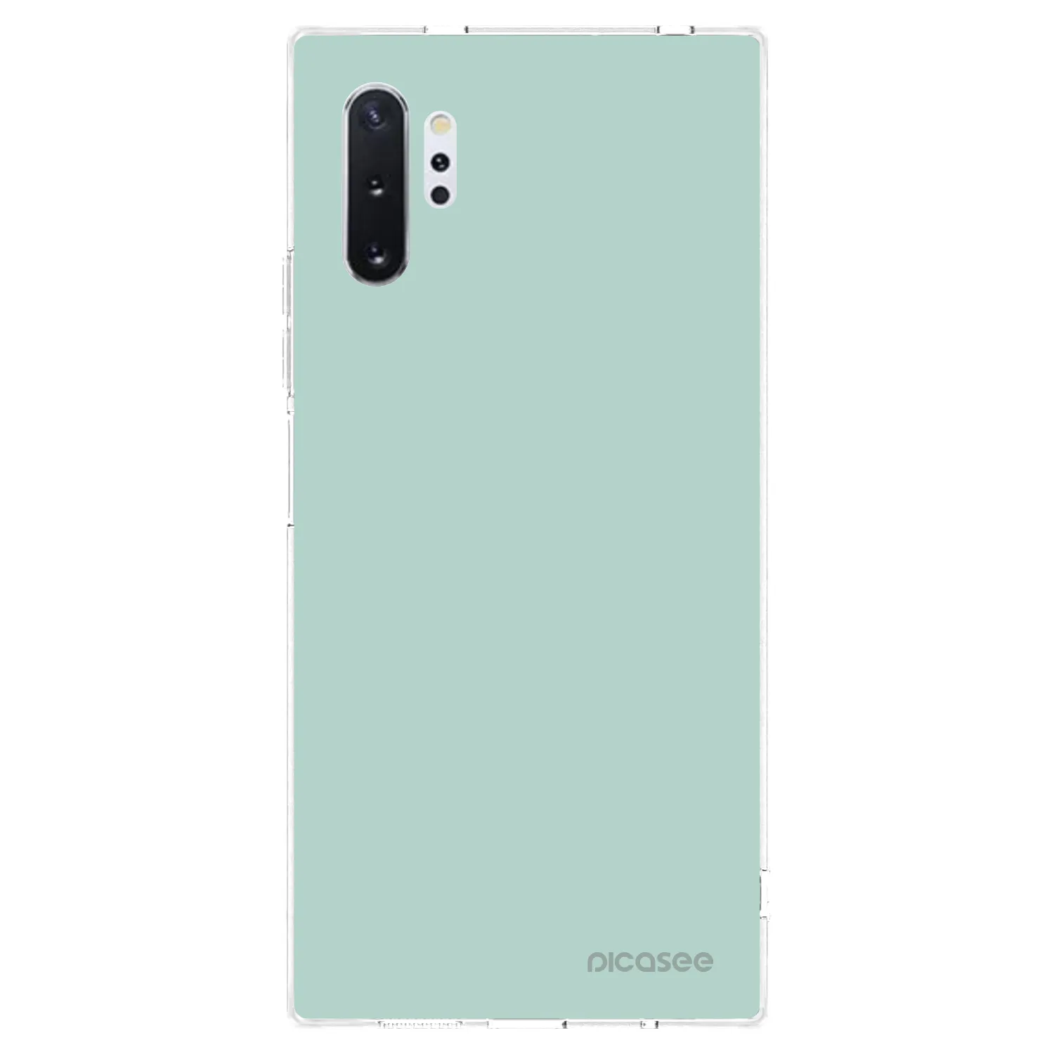 Picasee Samsung Galaxy Note 10+ N975F Hülle - Transparentes Silikon - Pastel Charm