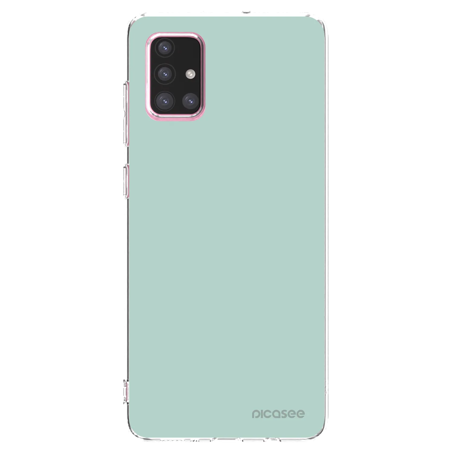 Picasee Samsung Galaxy A71 A715F Hülle - Transparentes Silikon - Pastel Charm