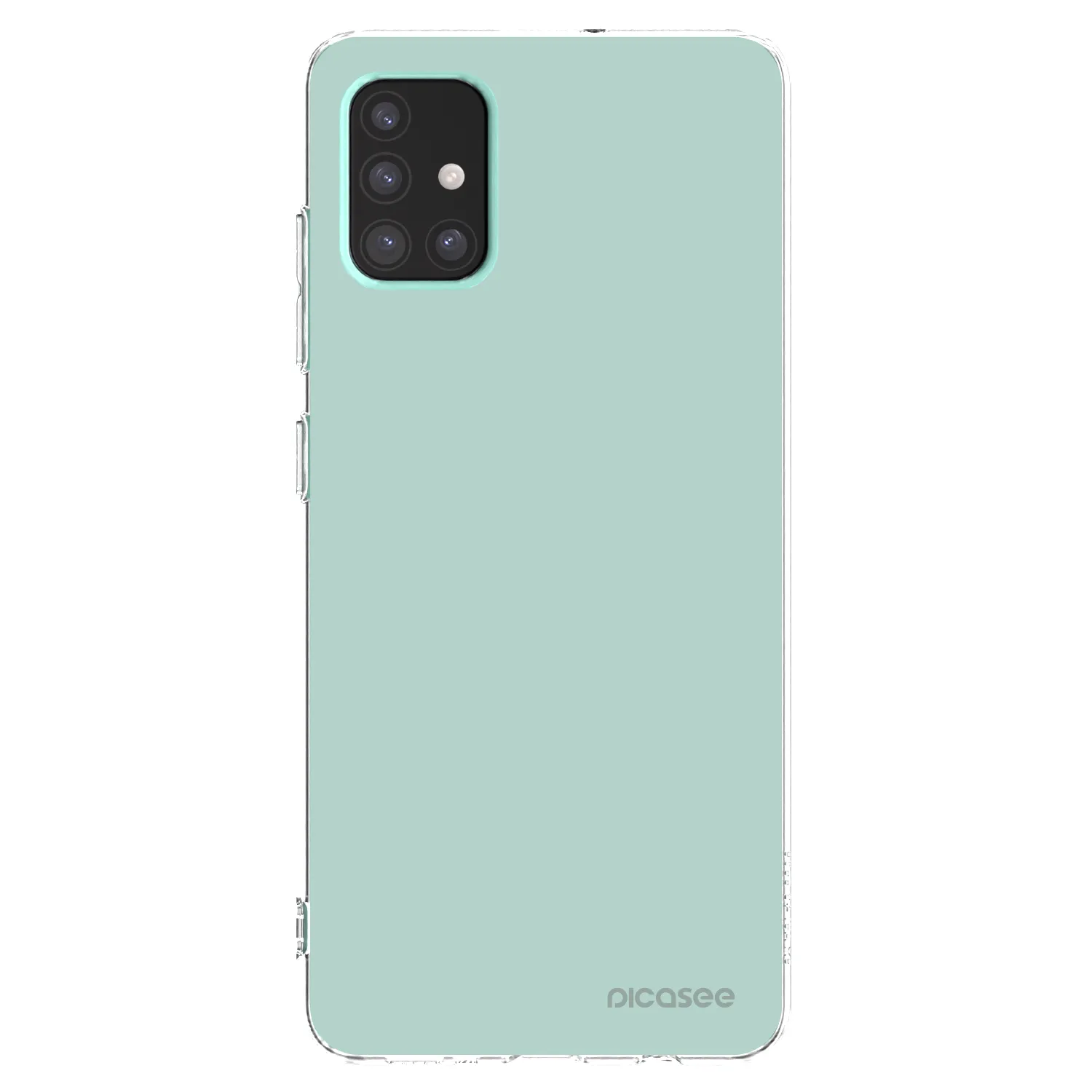 Picasee Samsung Galaxy A51 A515F Hülle - Transparentes Silikon - Pastel Charm