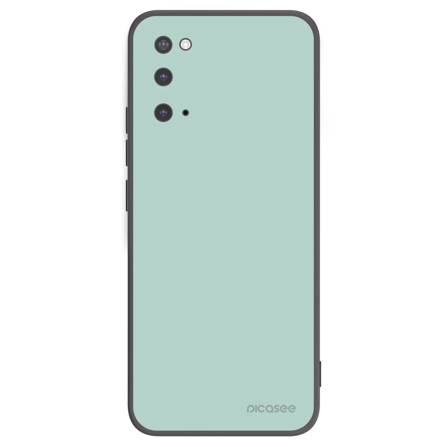 Picasee Samsung Galaxy S20 G980F Hülle - Schwarzes Silikon - Pastel Charm