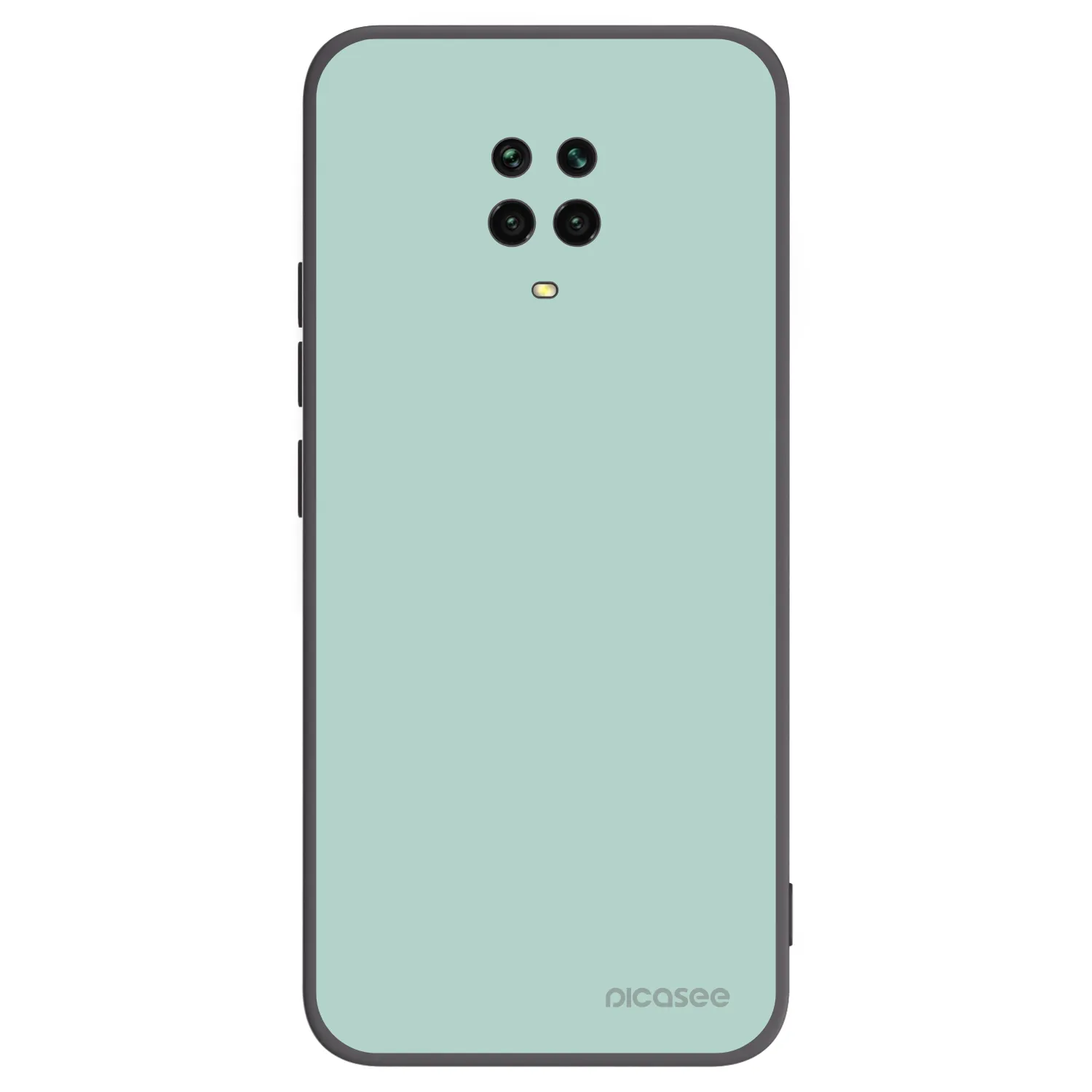 Picasee Xiaomi Redmi Note 9 Pro Hülle - Schwarzes Silikon - Pastel Charm
