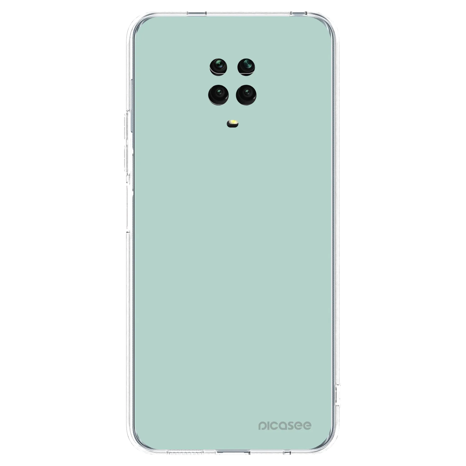 Picasee Xiaomi Redmi Note 9S Hülle - Transparentes Silikon - Pastel Charm