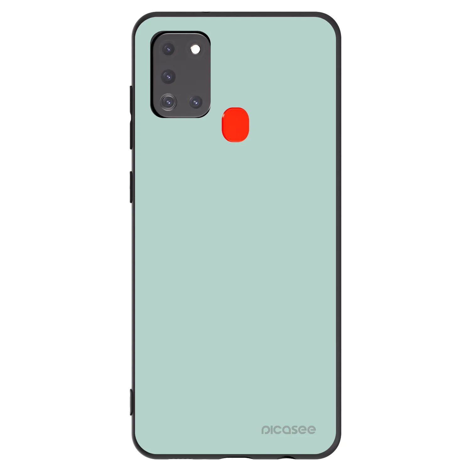 Picasee Samsung Galaxy A21s Hülle - Schwarzes Silikon - Pastel Charm