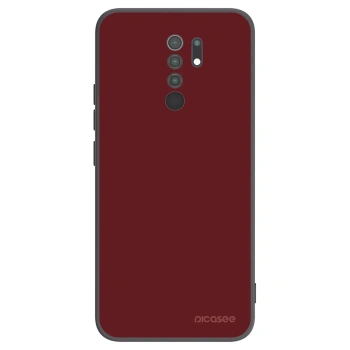 Picasee Xiaomi Redmi 9 Hülle - Schwarzes Silikon - Red Bliss