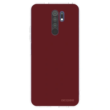 Picasee Xiaomi Redmi 9 Hülle - Transparentes Silikon - Red Bliss