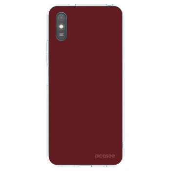 Picasee Xiaomi Redmi 9A Hülle - Transparentes Silikon - Red Bliss