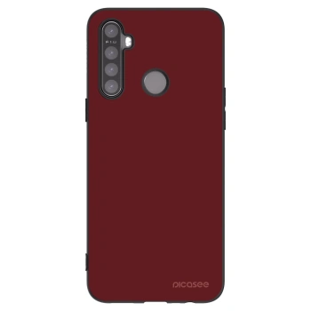 Picasee Realme 6i Hülle - Schwarzes Silikon - Red Bliss
