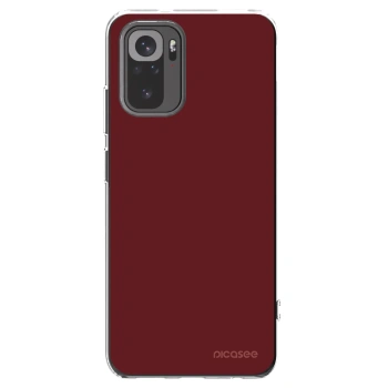 Picasee Xiaomi Redmi Note 10S Hülle - Transparentes Silikon - Red Bliss