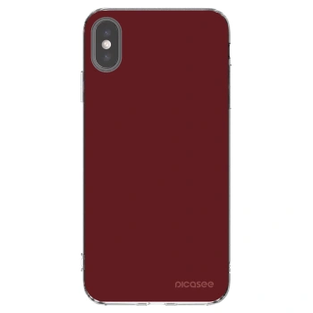 Picasee Apple iPhone XS Max Hülle - Transparentes Silikon - Red Bliss