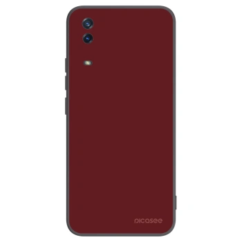 Picasee Vivo Y11s Hülle - Schwarzes Silikon - Red Bliss