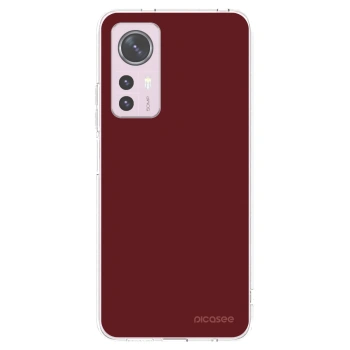 Picasee Xiaomi 12 Hülle - Transparentes Silikon - Red Bliss