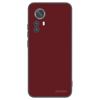 Picasee Xiaomi 12 Pro Hülle - Schwarzes Silikon - Red Bliss