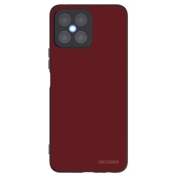 Picasee Honor X8 4G Hülle - Schwarzes Silikon - Red Bliss