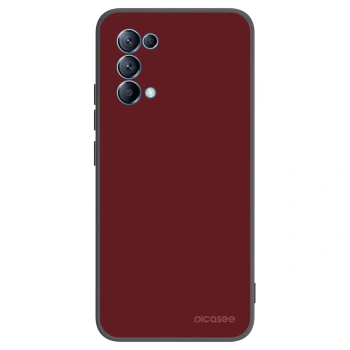 Picasee OPPO A16s Hülle - Schwarzes Silikon - Red Bliss