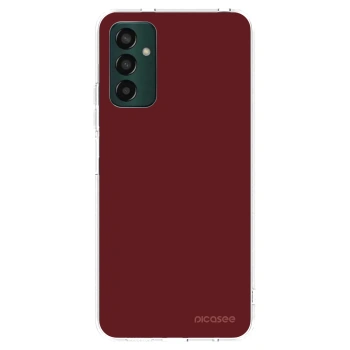 Picasee Samsung Galaxy M13 M135F Hülle - Transparentes Silikon - Red Bliss