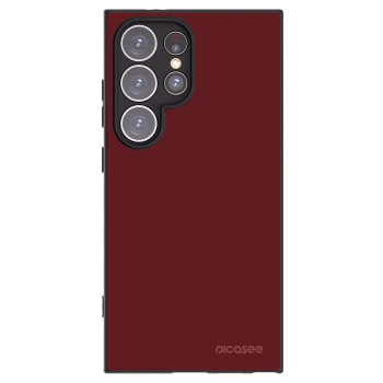 Picasee Samsung Galaxy S24 Ultra S928B 5G Hülle - Schwarzes Silikon - Red Bliss