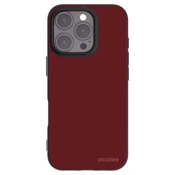 Picasee Apple iPhone 16 Pro Hülle - Schwarzes Silikon - Red Bliss
