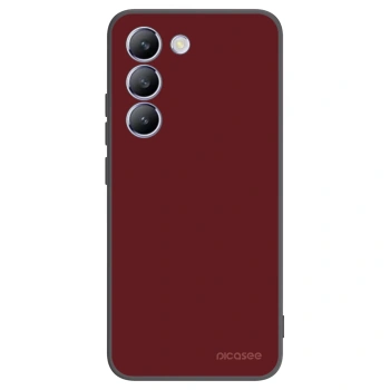 Picasee Vivo V40 SE 5G Hülle - Schwarzes Silikon - Red Bliss