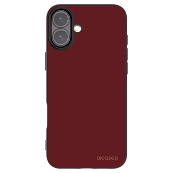 Picasee Apple iPhone 16 Plus Hülle - Schwarzes Silikon - Red Bliss