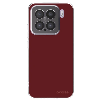 Picasee Xiaomi 15 Hülle - Transparentes Silikon - Red Bliss