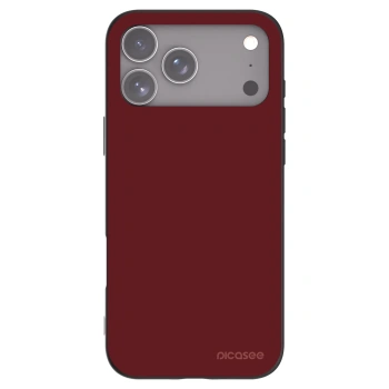 Picasee Apple iPhone 17 Pro Max Hülle - Schwarzes Silikon - Red Bliss