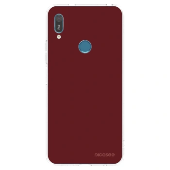 Picasee Huawei Y6 2019 Hülle - Transparentes Silikon - Red Bliss