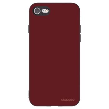 Picasee Apple iPhone SE 2020 Hülle - Schwarzes Silikon - Red Bliss