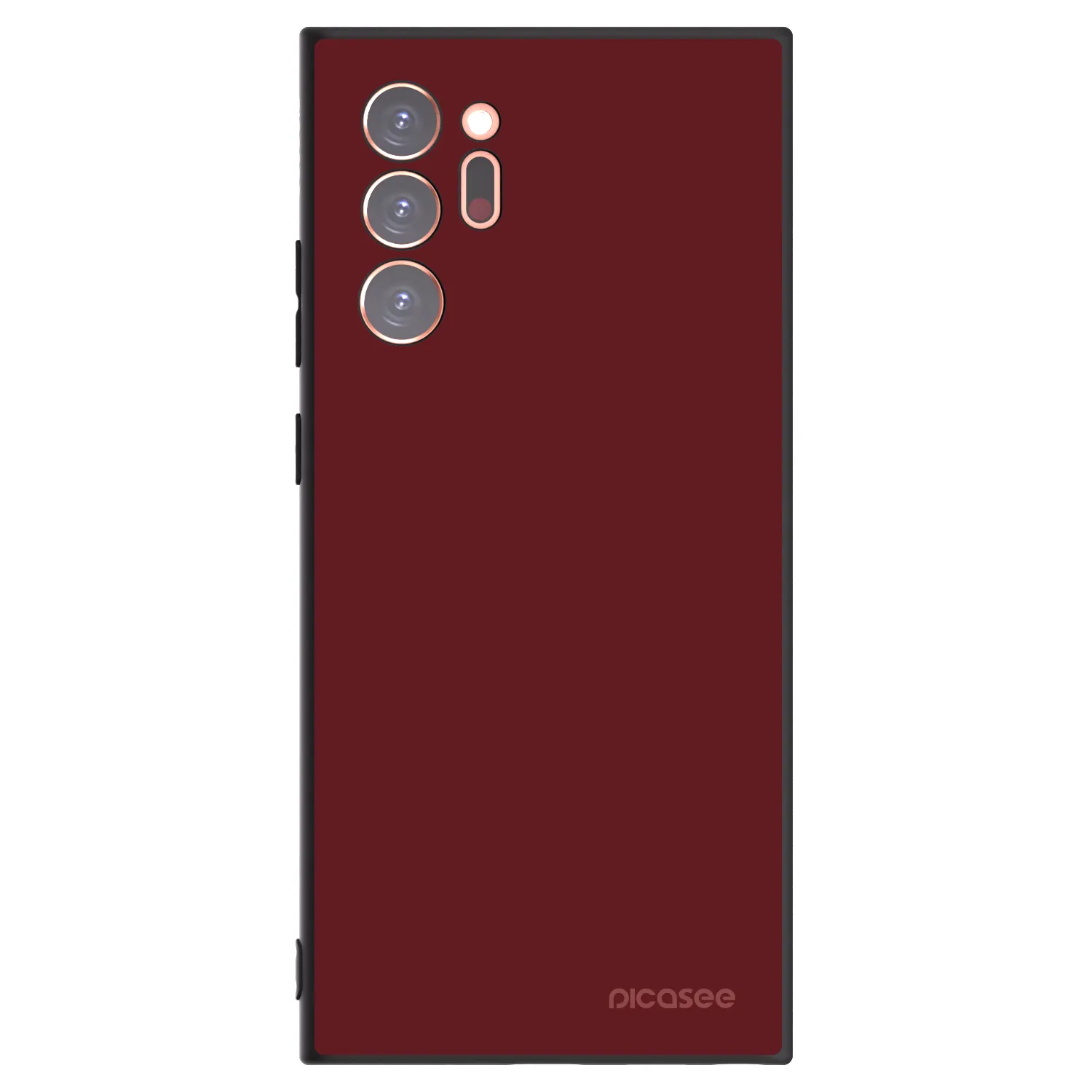 Picasee Samsung Galaxy Note 20 Ultra Hülle - Schwarzes Silikon - Red Bliss
