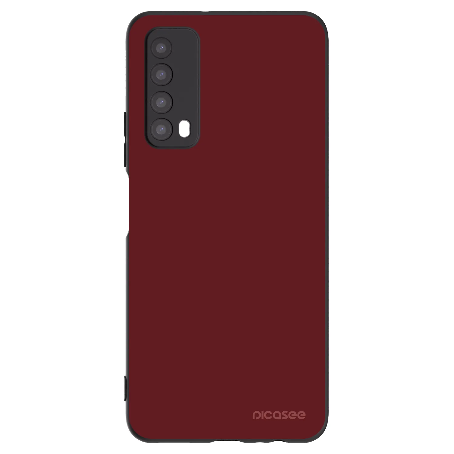 Picasee Huawei P Smart 2021 Hülle - Schwarzes Silikon - Red Bliss