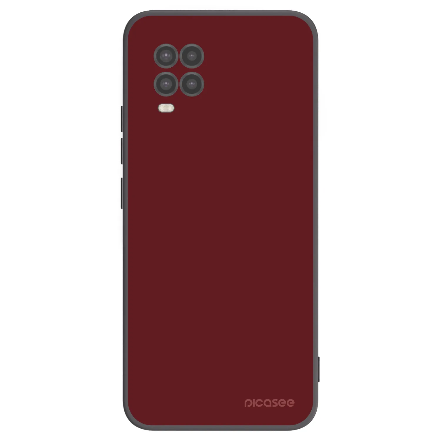 Picasee Xiaomi Mi 10 Lite Hülle - Schwarzes Silikon - Red Bliss