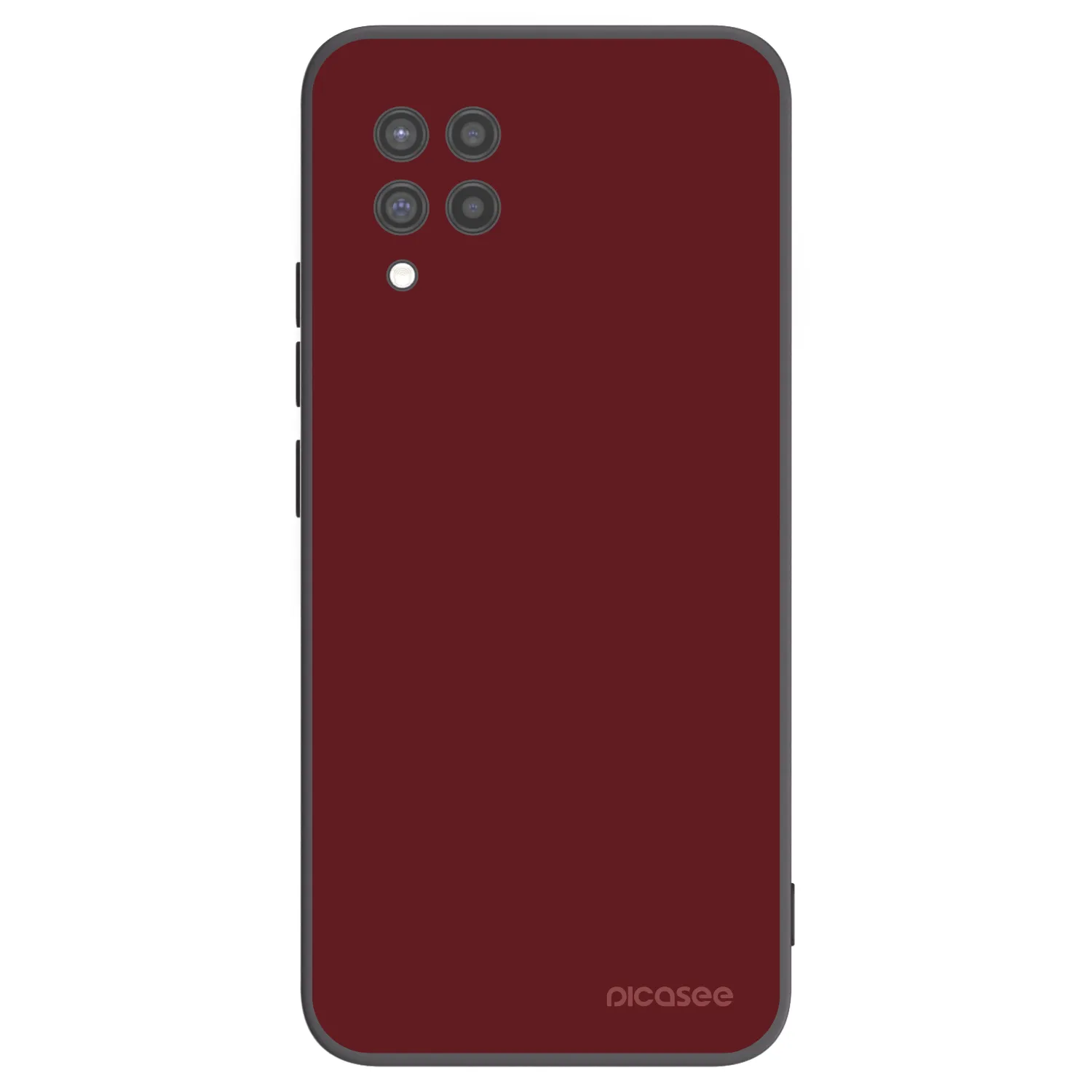 Picasee Samsung Galaxy A42 A426B Hülle - Schwarzes Silikon - Red Bliss