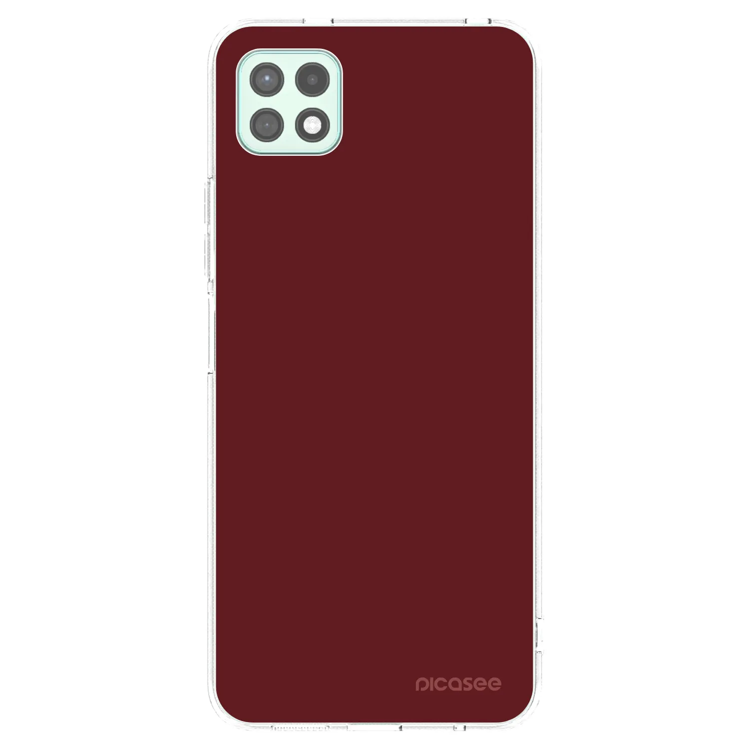 Picasee Samsung Galaxy A22 A226B 5G Hülle - Transparentes Silikon - Red Bliss