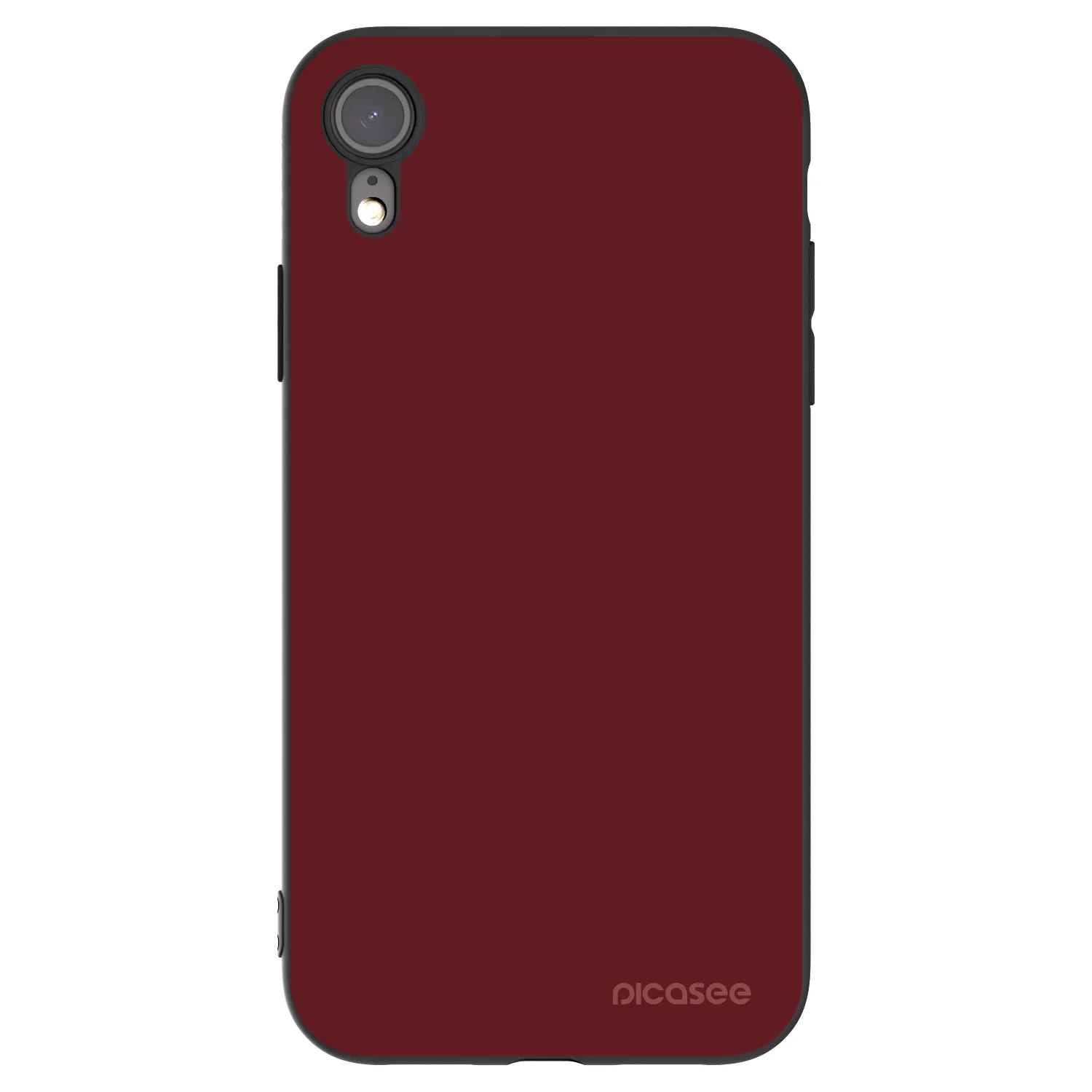 Picasee Apple iPhone 6 Plus/6S Plus Hülle - Schwarzes Silikon - Red Bliss