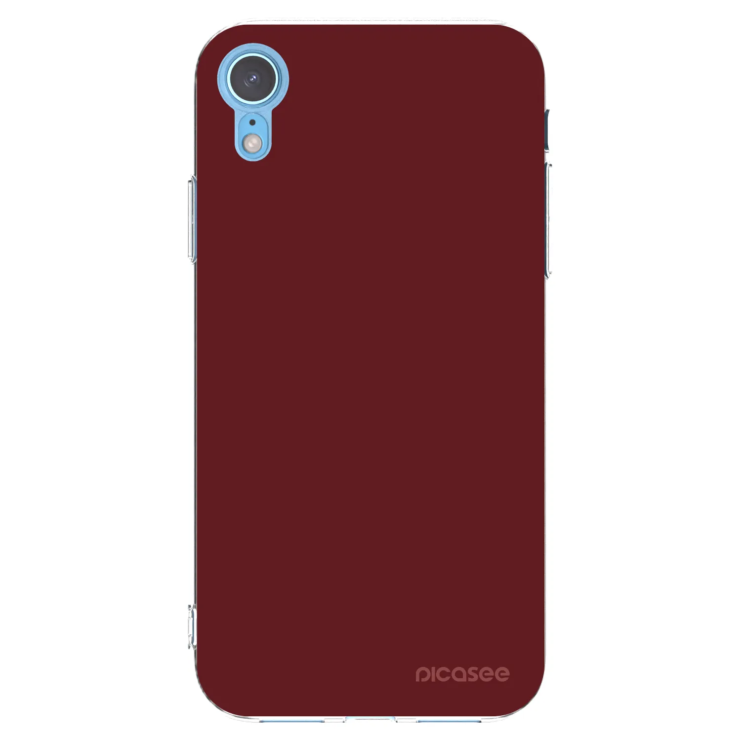 Picasee Apple iPhone XR Hülle - Transparentes Silikon - Red Bliss