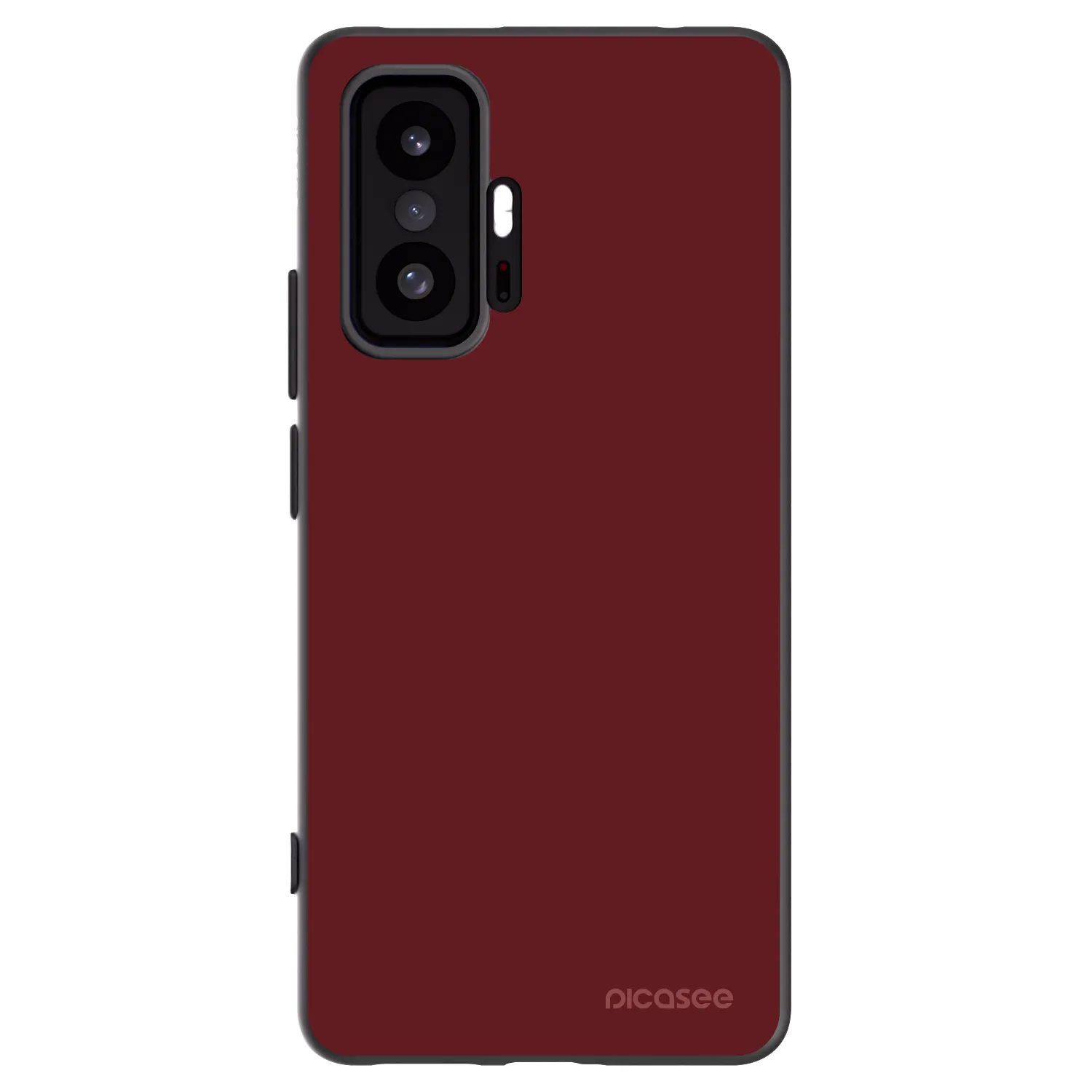 Picasee Xiaomi 11T Hülle - Schwarzes Silikon - Red Bliss