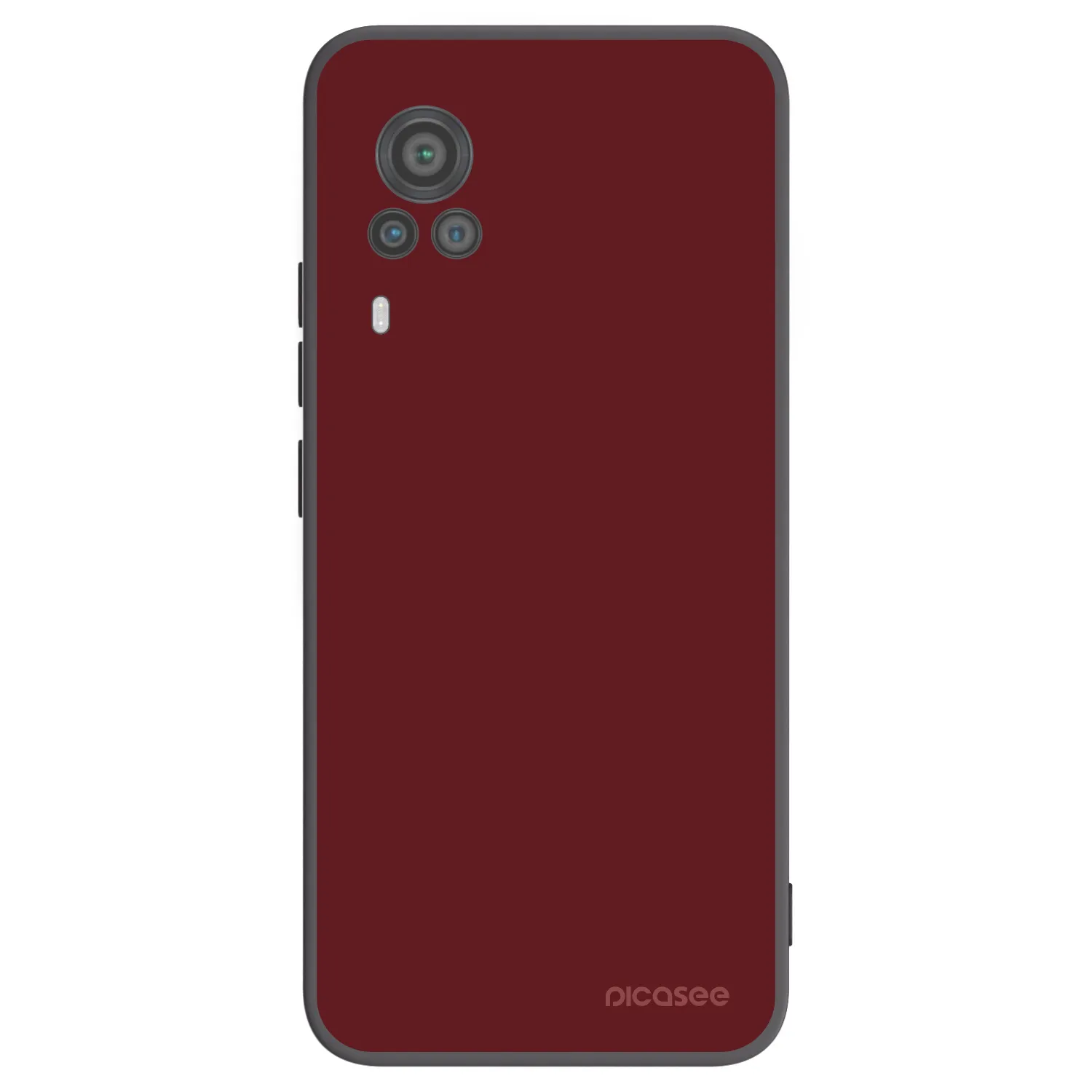 Picasee Vivo X60 Pro 5G Hülle - Schwarzes Silikon - Red Bliss